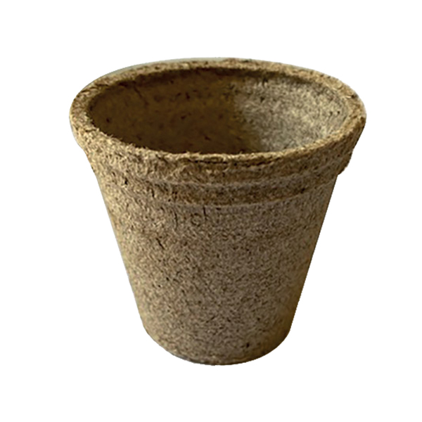  Vasetto in torba - diametro 6 cm - Cwr - conf. 20 pezzi 