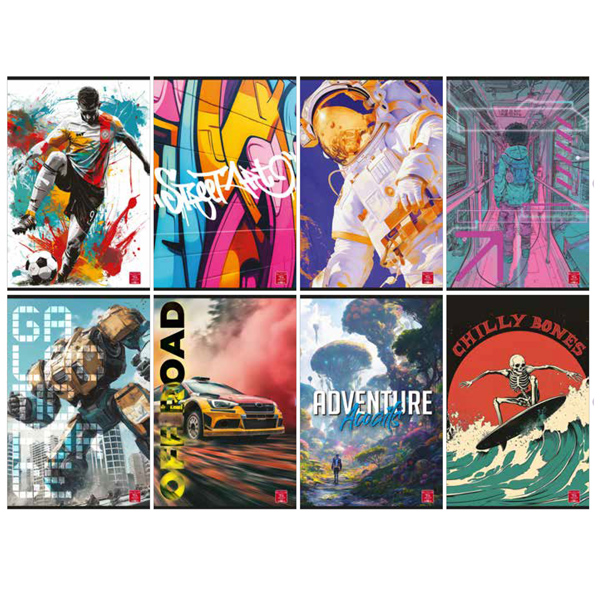  Maxiquaderno Ragazzo - A4 - 1 rigo - 42 fogli - 80 gr - Pigna 