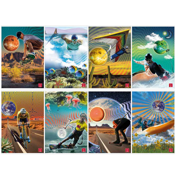  Maxiquaderno Sport - A4 - 1 rigo - 42 fogli - 80 gr - Pigna 