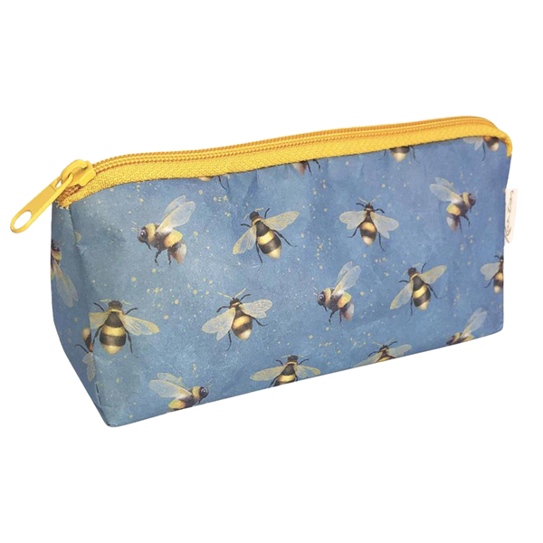  Astuccio c/zip Bees - 19,5 x 8 x 6 cm - carta lavabile 100 gr - Kartos 