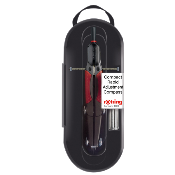  Compasso universale - diametro max cerchio 360mm - con regolazione - Rotring 