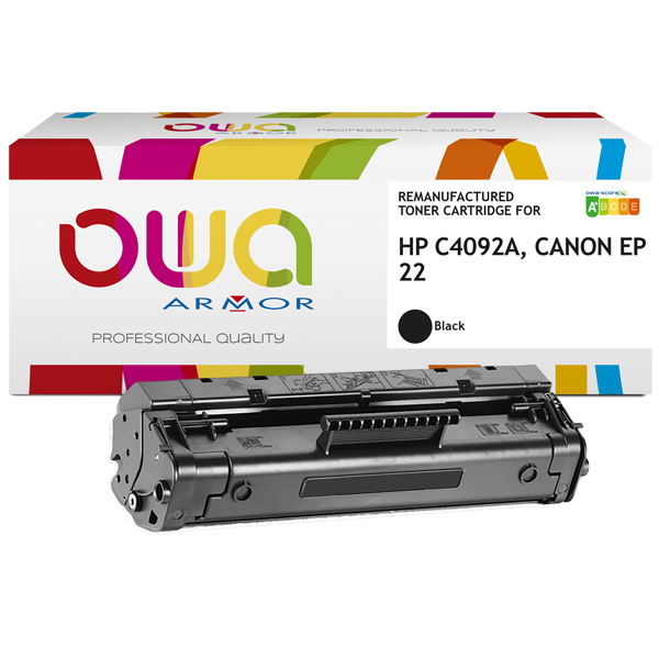  Armor - Toner Compatibile per Hp C4092A - Nero - 2.500 pag 