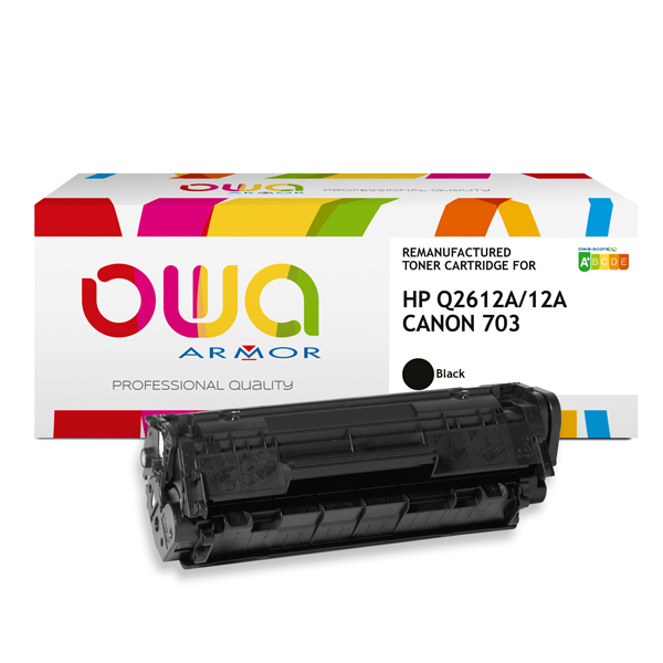  Armor - Toner Compatibile per Hp - Nero - Q2612A - 2.000 pag 