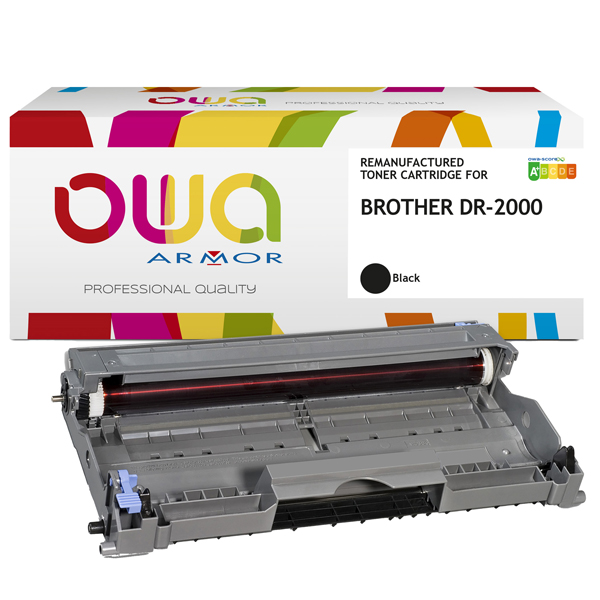  Armor - Drum Compatibile per Brother DR-2000 - Nero - 12.000 pag 