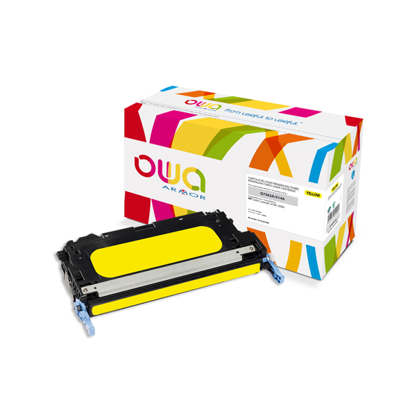  Armor - Toner Compatibile per Hp - Giallo - Q7563A - 3.500 pag 