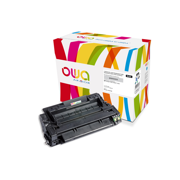  Armor - Toner Compatibile per Hp - Nero - Q7551X - 13.000 pag 