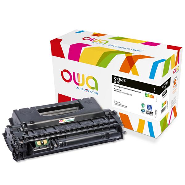  Armor - Toner Compatibile per Hp 53X - Nero - K12335OW - 7.000 pag 