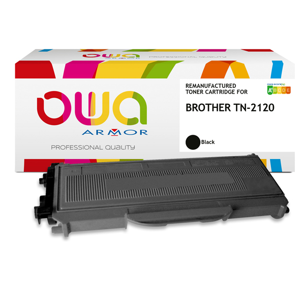  Armor - Toner Compatibile per Brother TN2120 - Nero - K15112OW - 2.600 pag 