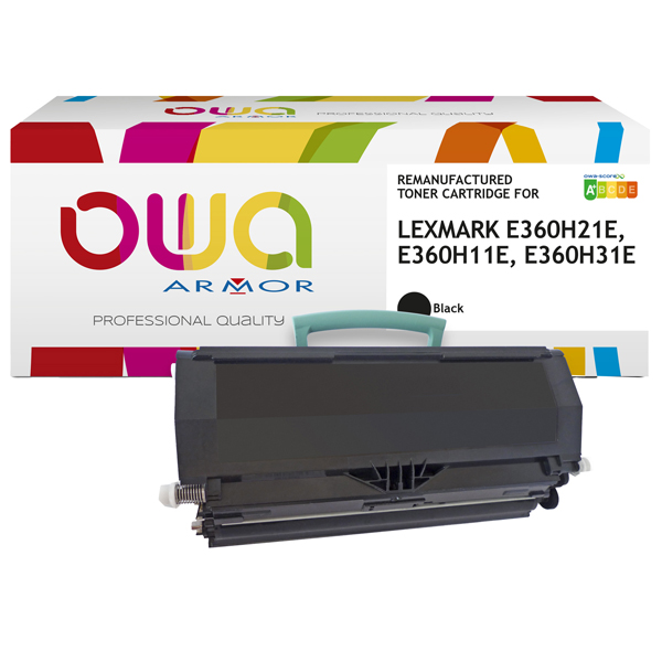  Armor - Toner Compatibile per Lexmark E360H21EE - Nero - 9.000 pag 
