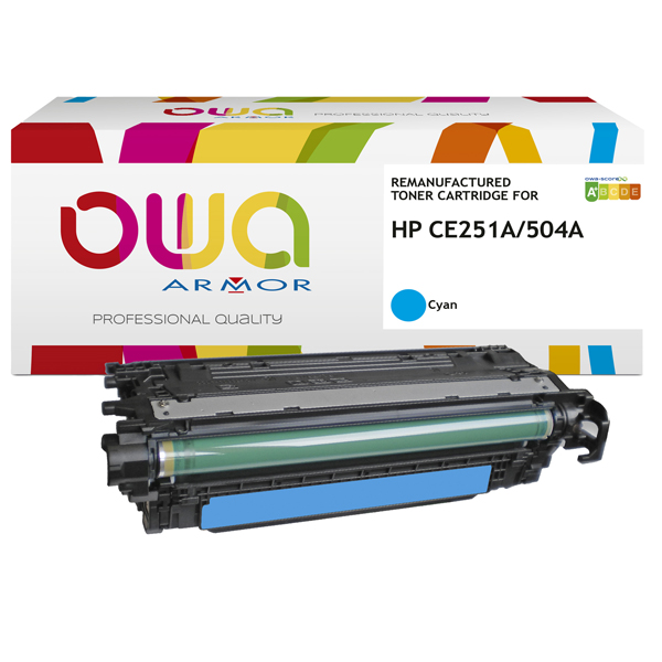  Armor - Toner Compatibile per Hp CE251A - Ciano - 7.000 pag 