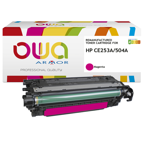  Armor - Toner Compatibile per Hp CE253A- Magenta - 7.000 pag 