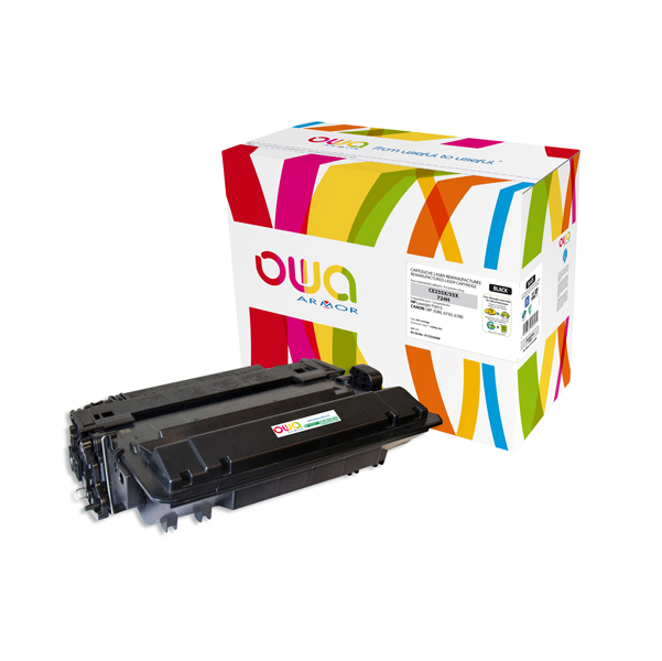  Armor - Toner Compatibile per Hp - Nero - CE255X - 12.000 pag 