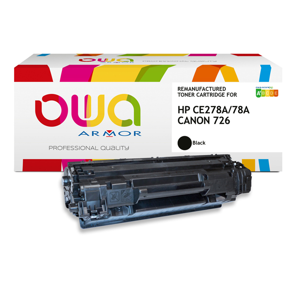  Armor - Toner Compatibile per Hp - Nero - CRG726 - 2.100 pag 