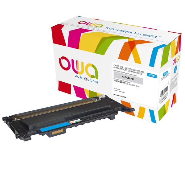  Armor - Toner Compatibile per Hp/Samsung - Ciano - CLT-C4072S - 1.000 pag 