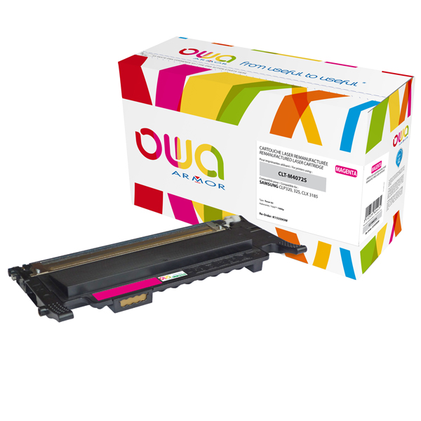  Armor - Toner Compatibile per Hp/Samsung - Magenta - CLT-M4072S - 1.000 pag 