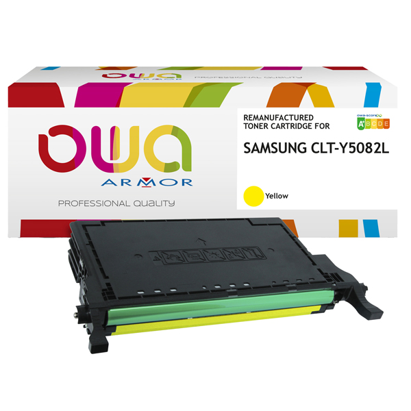  Armor - Toner Compatibile per Samsung- Giallo - CLT-Y5082L/ELS - 4.000 pag 