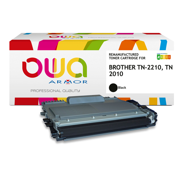  Armor - Toner Compatibile per Brother TN2210 - Nero - K15465OW - 1.200 pag 