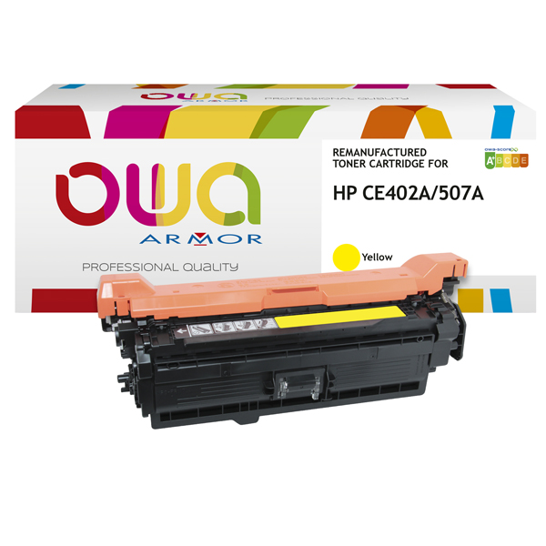  Armor - Toner Compatibile per Hp 507X - Giallo - CE402A - 6.000 pag 
