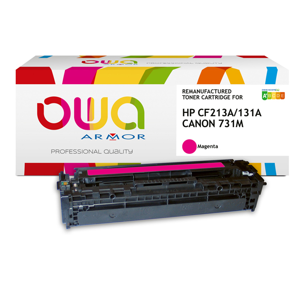  Armor - Toner Compatibile per Hp - Magenta - CF213A - 1.800 pag 