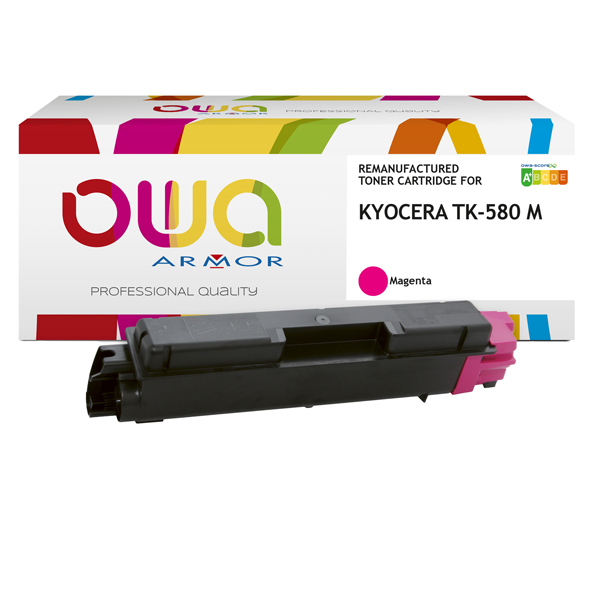  Armor - Toner Compatibile per Kyocera TK-580M - Magenta - 2.800 pag 