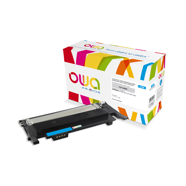  Armor - Toner Compatibile per Hp/Samsung - Ciano - CLT-C406S - 1.000 pag 