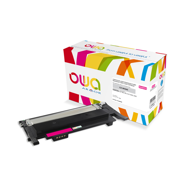  Armor - Toner Compatibile per Hp/Samsung - Magenta - CLT-M406S - 1.000 pag 