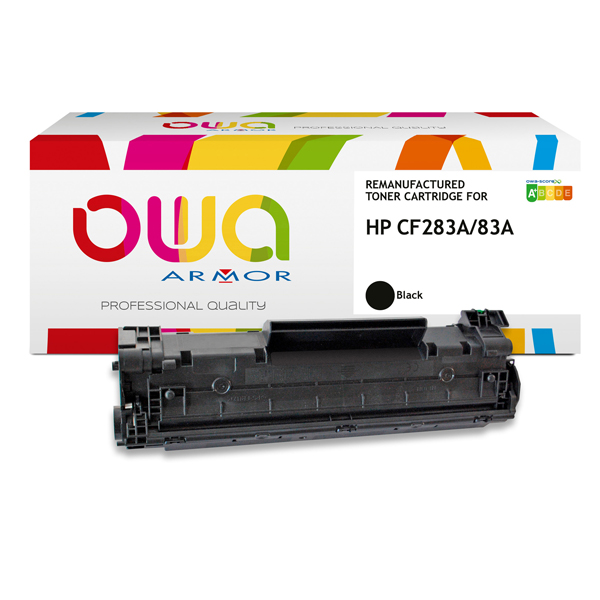 Armor - Toner Compatibile per Hp - Nero - CF283A - 1.500 pag 