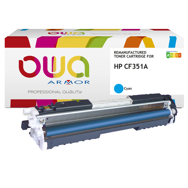  Armor - Toner Compatibile per HP 130A - Ciano - CF353A - 1.000 pag 