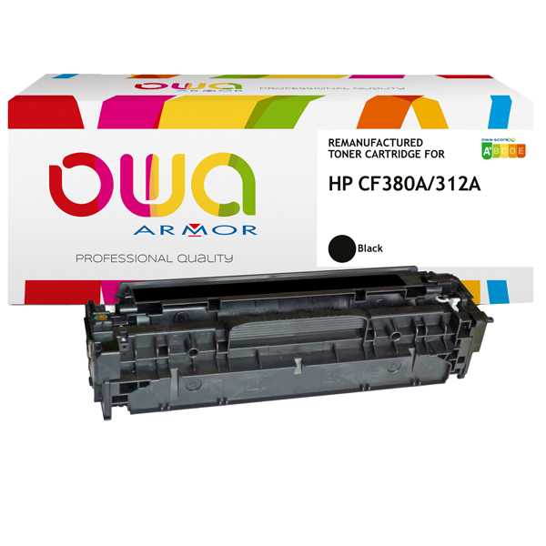  Armor - Toner Compatibile per Hp CF380A- Nero - 2.400 pag 