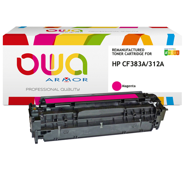  Armor - Toner Compatibile per Hp CF383A- Magenta - 2.700 pag 