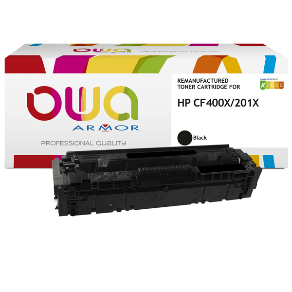  Armor - Toner Compatibile per Hp 201X - Nero - CF400X - 2.800 pag 