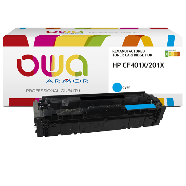  Armor - Toner Compatibile per Hp 201X - Ciano - CF401X - 2.300 pag 