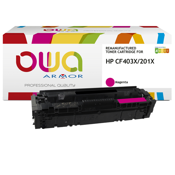  Armor - Toner Compatibile per Hp 201X - Magenta - CF403X - 2.300 pag 
