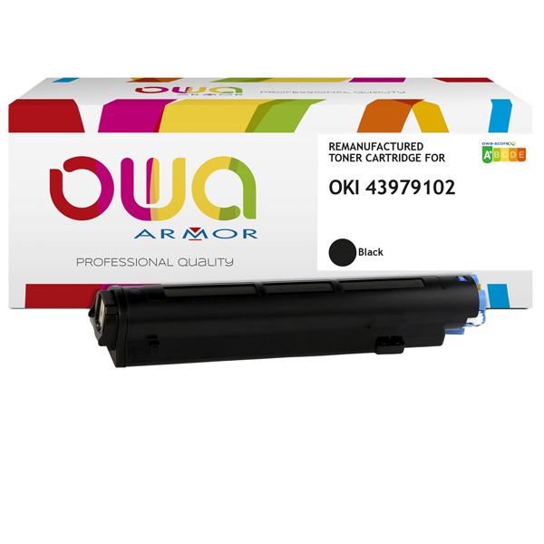  Armor - Toner Compatibile per Oki - Nero - 43979102 - 3.500 pag 