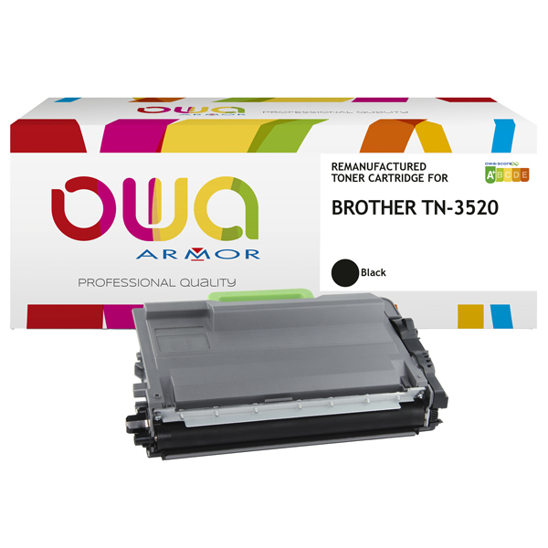  Armor - Toner Compatibile per Brother TN3520 - Nero - 20.000 pag 