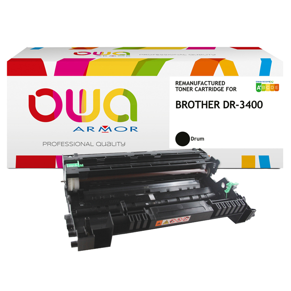  Armor - Tamburo Compatibile per Brother DR3400 - Nero - 50.000 pag 