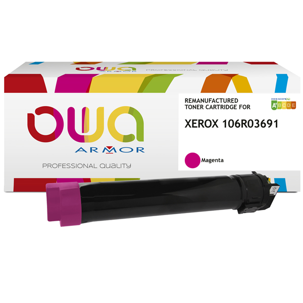  Armor - Toner Compatibile per Xerox PHASER 6510 / WORKCENTRE 6515 - Magenta - 106R03691 - 4.300 pag 