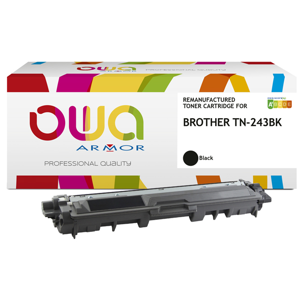  Armor - Toner Compatibile per Brother TN243 - Nero - TN243BK - 1.000 pag 