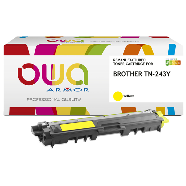  Armor - Toner Compatibile per Brother - Giallo - TN243Y - 1.000 pag 