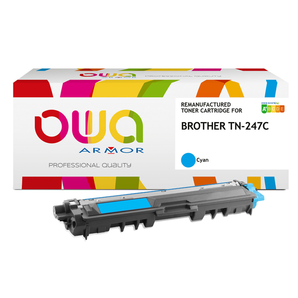  Armor - Toner Compatibile per Brother TN-247 - Ciano - K18602OW - 2.300 pag 