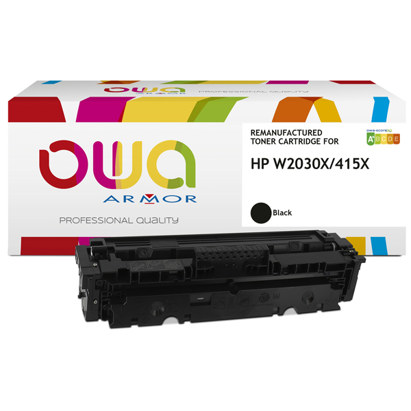  Armor - Toner Compatibile per Hp 415X - Nero - W2030X - 7.500 pag 