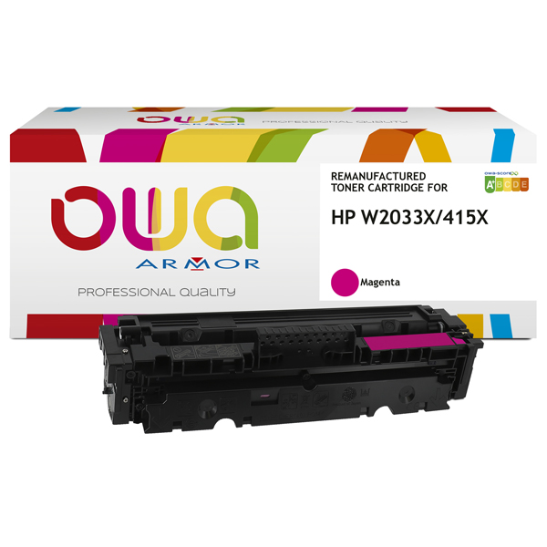 Armor - Toner Compatibile per Hp 415X - Magenta - W2033X - 6.000 pag 