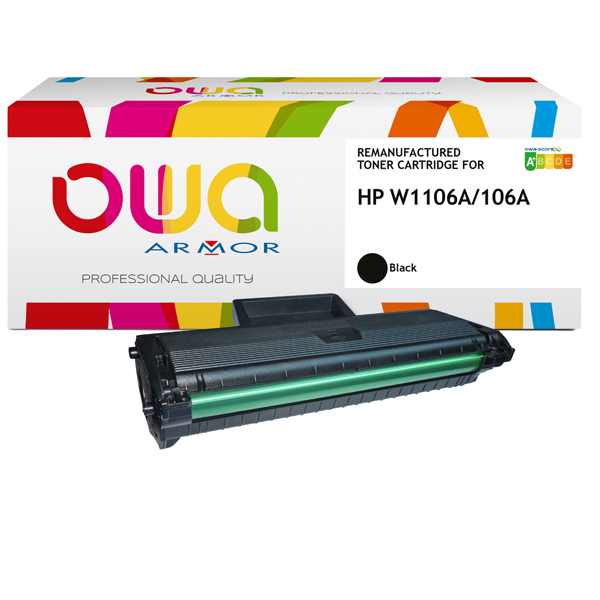 Armor - Toner Compatibile per Hp 106A - Nero - W1106A - 3.000 pag 