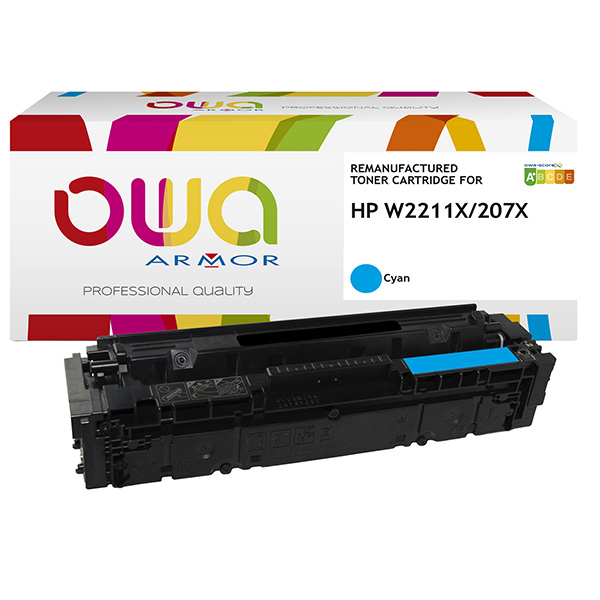  Armor - Toner Compatibile per Hp - Ciano - W2211X - 2.450 pag 