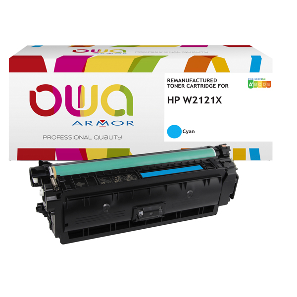  Armor - Toner Compatibile per Hp - Ciano - W2121X- 10.000 pag 