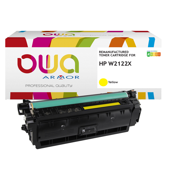  Armor - Toner Compatibile per Hp - Giallo - W2122X 10.000 pag 