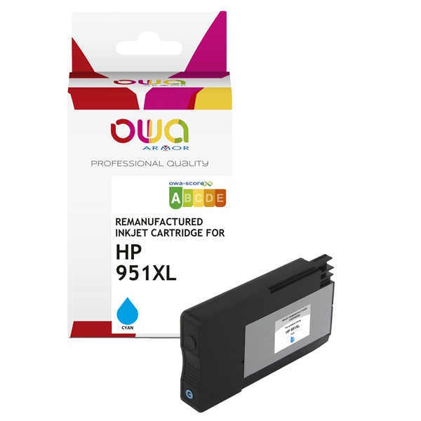  Armor - Cartuccia ink Compatibile per Hp 951XL - Ciano - K20418OW - 25ml 