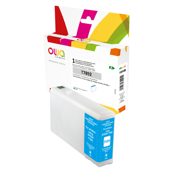  Armor - Cartuccia ink Compatibile per Epson - T7892 - Ciano - K20630OW 