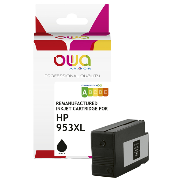  Armor - Cartuccia ink Compatibile per Hp 953XL - Nero - K20657OW - 53 ml 