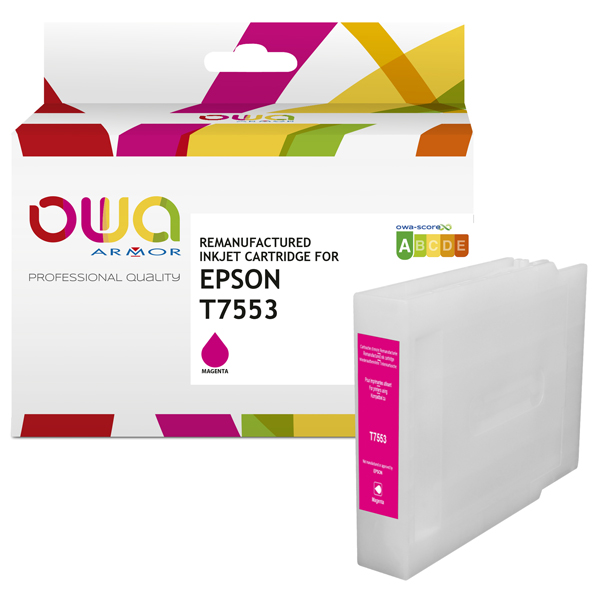  Armor - Cartuccia Compatibile per Epson T7553 - Magenta - C13T755340 